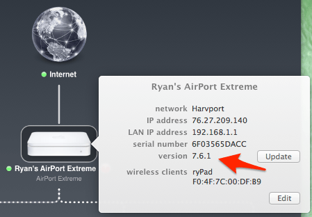 air port utility limit for a kindle fire mac address?